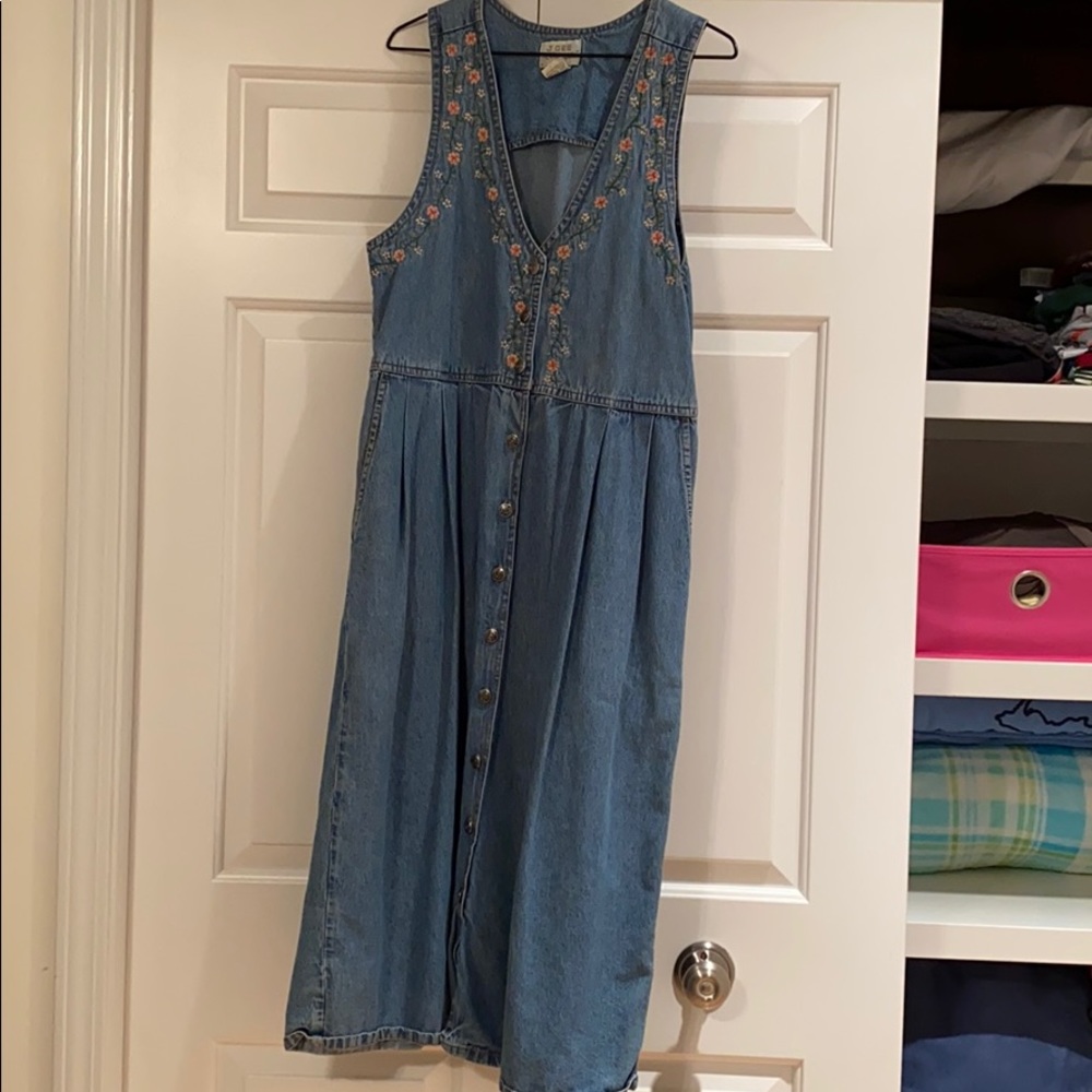 Vintage Jean Dress